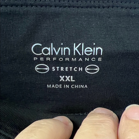 Calvin Klein Woman Black  Cropped Leggings Sz XXL - Picture 5 of 8